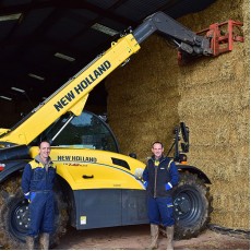 Somerset Family Farm Put The New Holland TH7.42 Elite Telehandler To The Test
